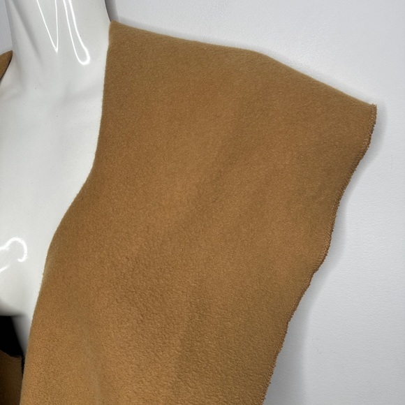 Papillon Sleeveless Open Draped Fleece Cardigan L/XL - Picture 2 of 12